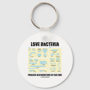 Chaveiro Distribuidores prolíficos das bactérias do amor 