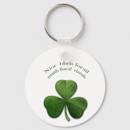 Chaveiro Ditos irlandeses antigos em produtos de design irl