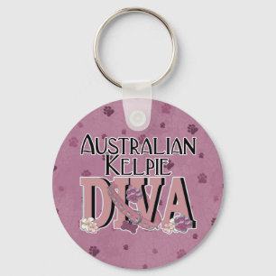 Chaveiro DIVA australiana do Kelpie