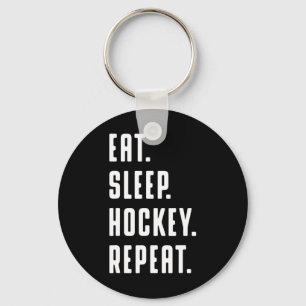 Chaveiro Diversão Coma Hockey Com Sono Repete Gráfico Diver