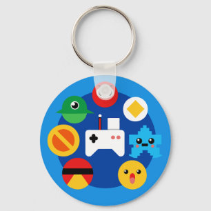 Chaveiro Diversão de Arcade Retroativa