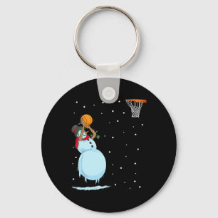 Chaveiro Diversão de Natal no Basquete