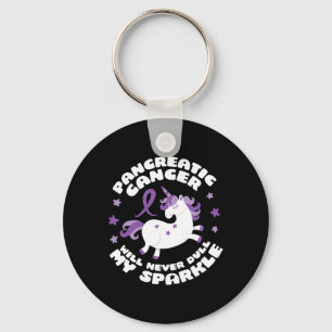 Chaveiro Diversão do Câncer de pâncreas Unicorn