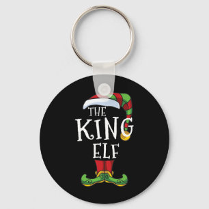 Chaveiro Diversão do Grupo de Natal da Família King Elf