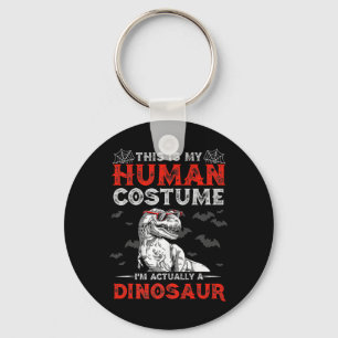 Chaveiro Diversão Do Halloween Oferece Dinossauro Bonito Es