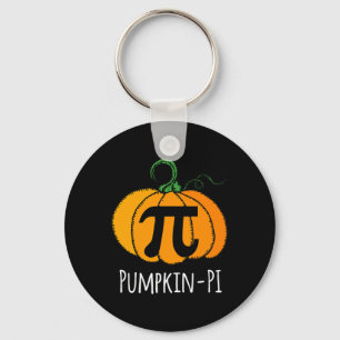 Chaveiro Diversão Pumpkin Pi Halloween Figurume Math Day Or