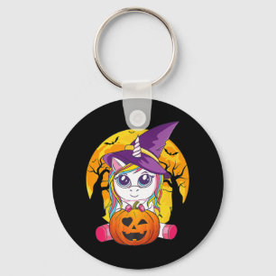 Chaveiro Diversão Retro Halloween Oferece Bonita Testemunha