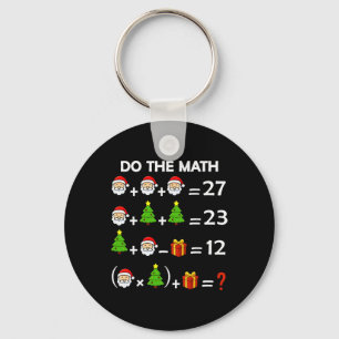 Chaveiro Divertido 67 Meme Natal Professor de Matemática Pa