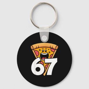 Chaveiro Divertido 67 Meme Seis Sete Humor Comida Zza