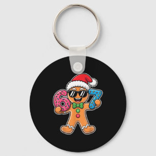Chaveiro Divertido 67 Natal Seis Sete Meme Xmas Biscoito de