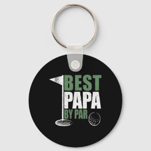 Chaveiro Divertido Melhor Papai Pelo Par Dia dos Pais Golfe
