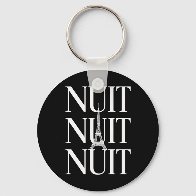 Chaveiro Divertido Nuit Nuit (Frente)