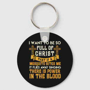 Chaveiro Divertido Servo Religioso Cristão Fiel de Deus