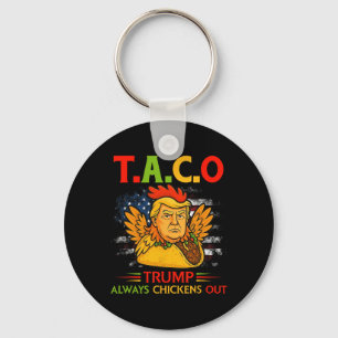 Chaveiro Divertido Trump Taco Trump Sempre Desiste 12 