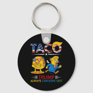 Chaveiro Divertido Trump Taco Trump Sempre Desiste 9