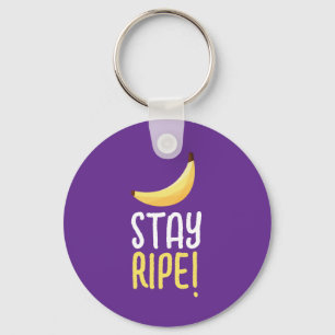 Chaveiro Dívidas Favoritas de Banana Retro Engraçadas Puns
