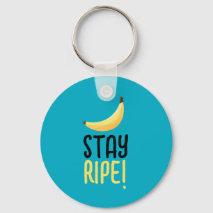 Chaveiro Dívidas Favoritas de Banana Retro Engraçadas Puns