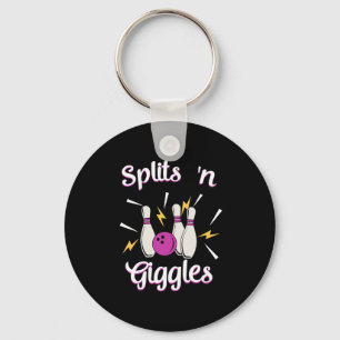 Chaveiro Dividem-se em Giggles Funny Boliche Team Bowler Sp