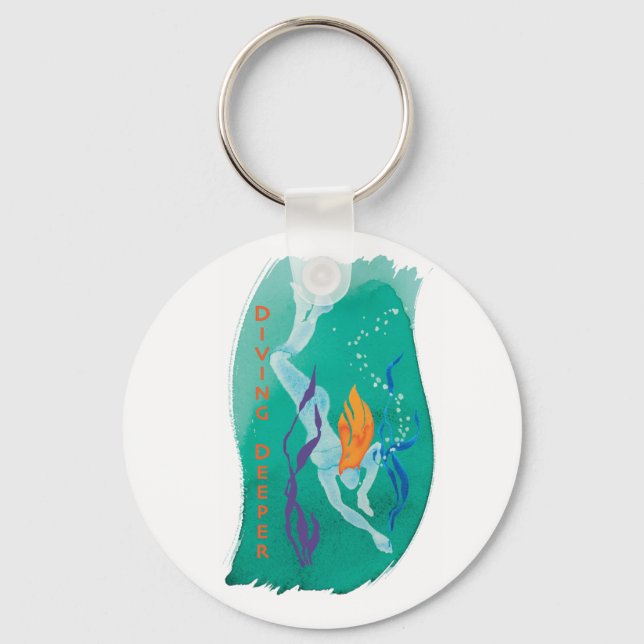 Chaveiro Dividir Cadeia de Chaves Mais Profunda (Frente)