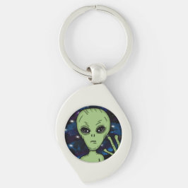 Chaveiro Divulgação de cheios Acontecendo Agora Alienígena 