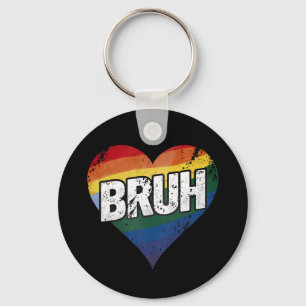 Chaveiro Dizema de Meme Engraçado Irmão Saudação Gay Orgulh