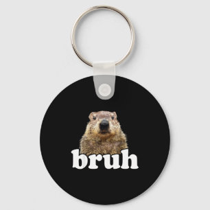 Chaveiro Dizendo engraçado mano Groundhog amante de animais