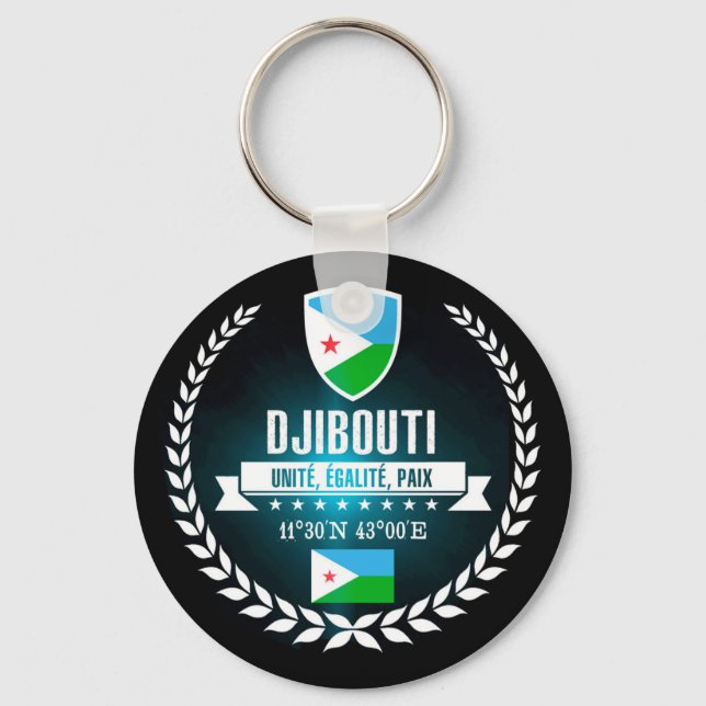 Chaveiro Djibuti (Frente)