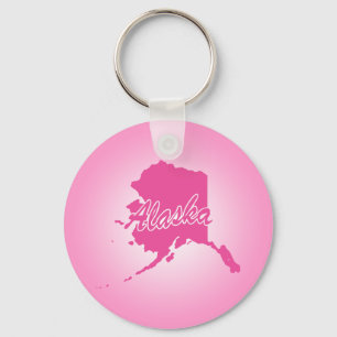 Chaveiro do Alasca em Estado Rosa
