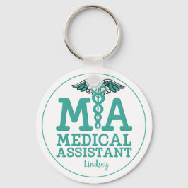 Chaveiro do Assistente Médico Personalizado