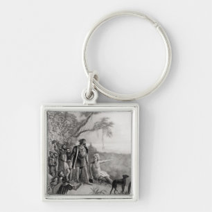 Chaveiro Do balboa a vista primeiramente do Oceano Pacífic