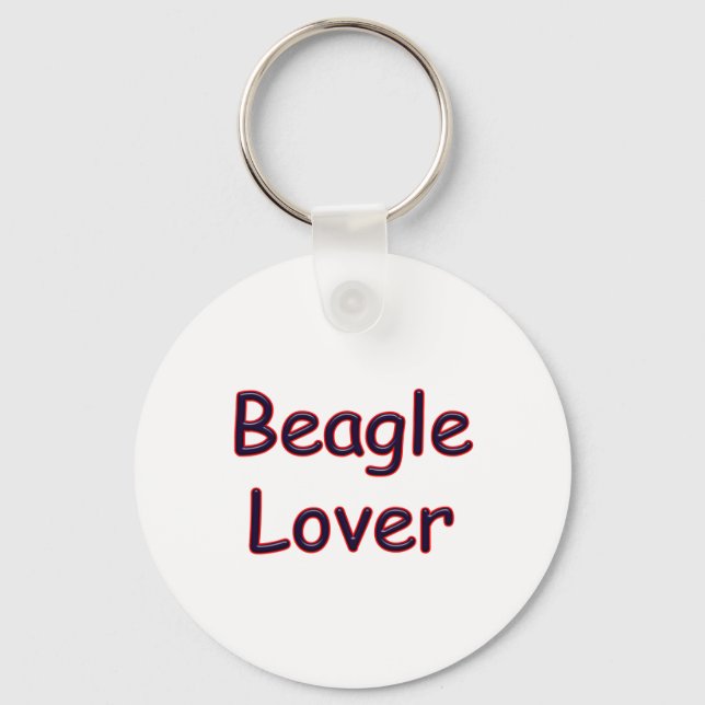Chaveiro do Beagle Lover (Frente)