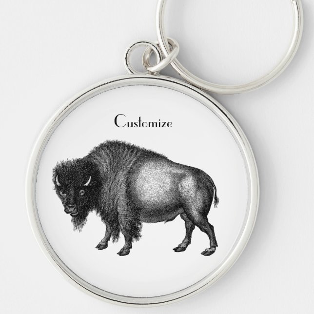 Chaveiro do Big Bison Buffalo Thunder_Cove (Frente)