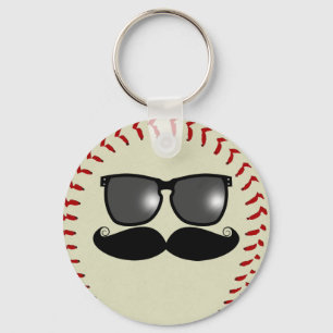 Chaveiro do bigode do basebol