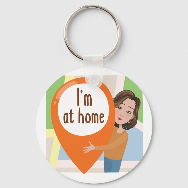 Chaveiro do botão (Frente)