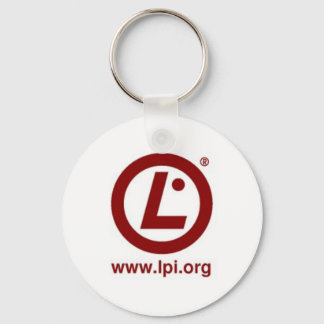 Chaveiro do botão de logotipo LPI