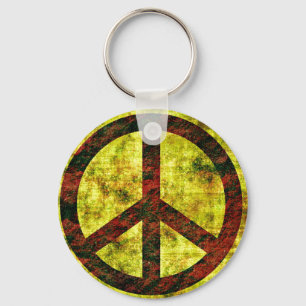 Chaveiro do botão de paz