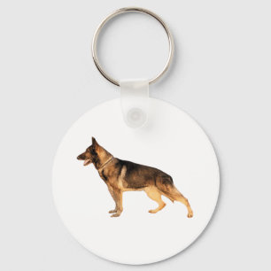 Chaveiro do botão do german shepherd