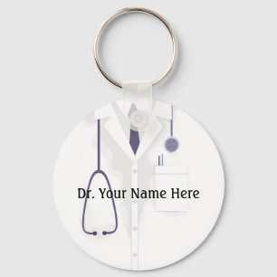 Chaveiro do Botão Jaqueta Médico
