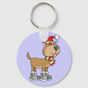Chaveiro do Botão "Sadie" de Natal