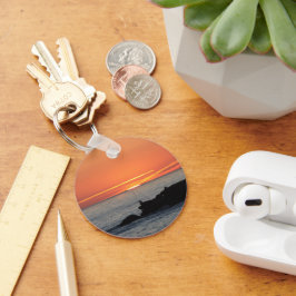 Chaveiro do botão sunset