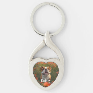 Chaveiro do Cão de Foto Pet Personalizado