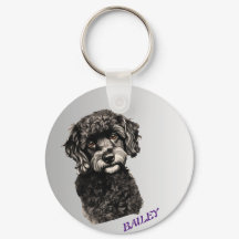 Chaveiro do Cão de Foto Pet Personalizado
