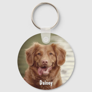 Chaveiro do Cão de Foto Pet Personalizado
