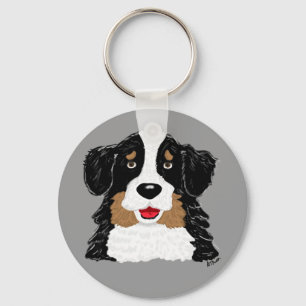 Chaveiro do cão de montanha de Bernese