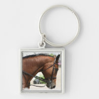 Chaveiro do cavalo do adestramento