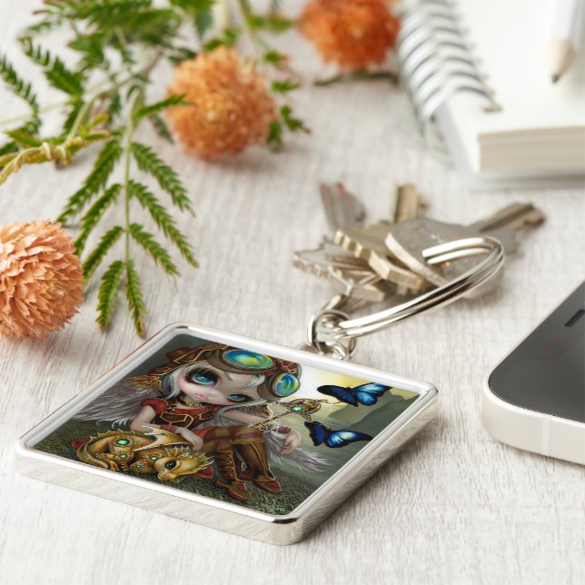 Chaveiro Do "chaveiro de Dragonling maquinismo de (Lateral)