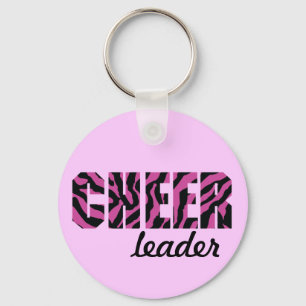 Chaveiro do cheerleader da zebra