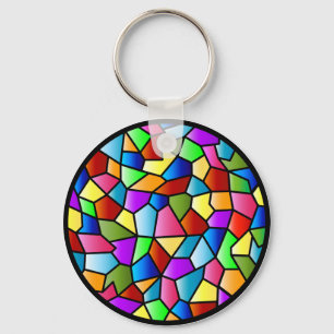 Chaveiro do círculo do vitral