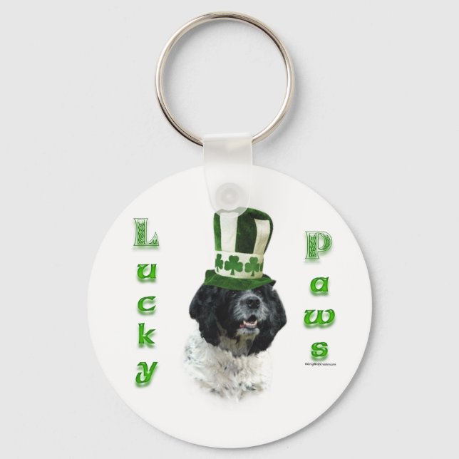 Chaveiro do Cocker Spaniel Lucky Paws (Frente)