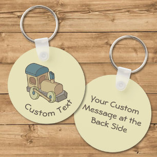 Chaveiro do comboio de brinquedos